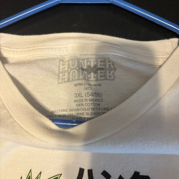 Men's Hunter X Hunter Graphic T-Shirt White 3XL Anime - Picture 2 of 4